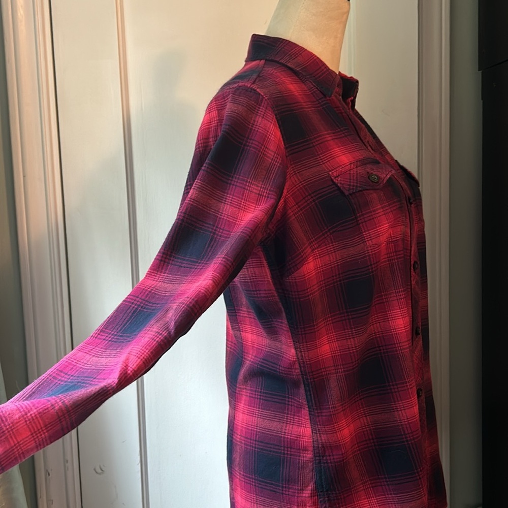 Eddie Bauer M Plaid Shirt - Picture 3 of 10
